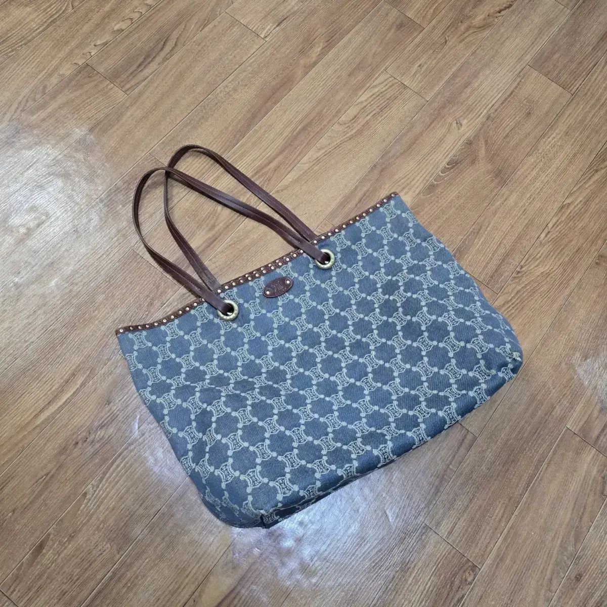 Celine セリーヌ デニム ブラゾン ショッパーバッグ