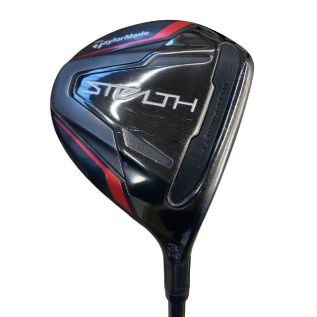 【中古】 テーラーメイド STEALTH 3W フェアウェイウッド FW TENSEI RED TM50(STEALTH FW) (フレックスSR) メンズ 男性用 右利き 右用 Cランク ゴルフクラブ