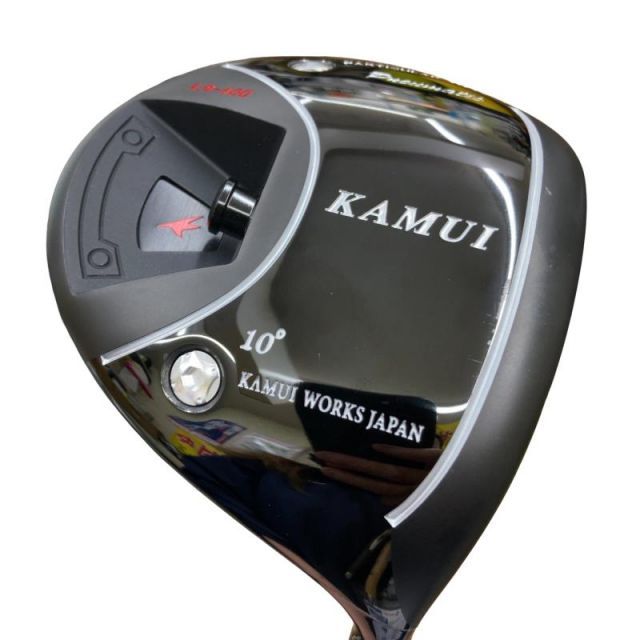 【中古】 カムイワークス KAMUI KM-400 ブラック(適合) 10° ドライバー DR リシャフト (フレックスその他) メンズ 男性用 右利き 右用 Cランク ゴルフクラブ