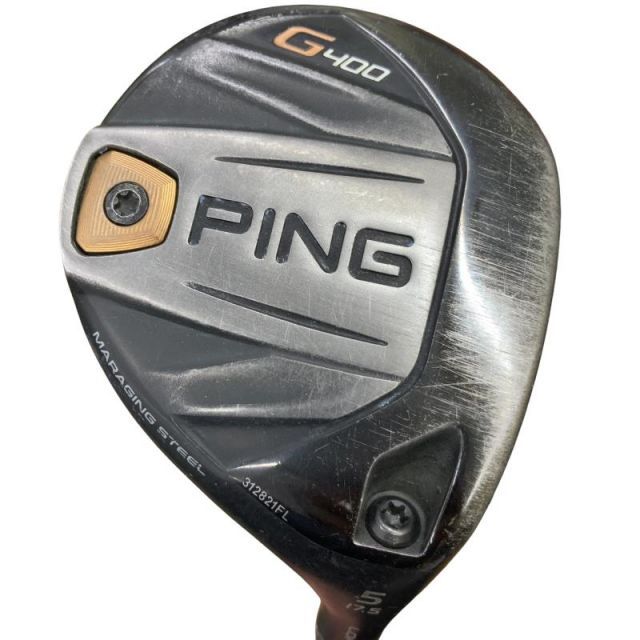 【中古】 ピン G400 5W フェアウェイウッド FW Speeder 661 EVOLUTION IV (フレックスS) メンズ 男性用 右利き 右用 Dランク ゴルフクラブ