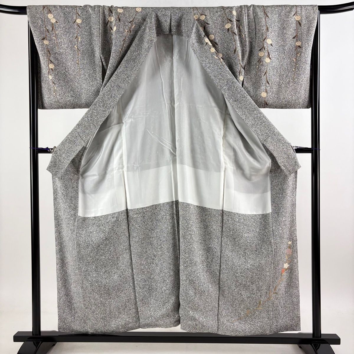 訪問着 身丈156cm 裄丈60cm 正絹 名品 【中古】 訪問着 身丈168cm 裄丈68.5cm L 袷 花 水色 正絹 秀品 【中古】 - メルカリ