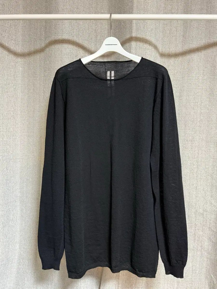 XL RICK OWENS リックオウエンス ラウンドネック セーター ブラック