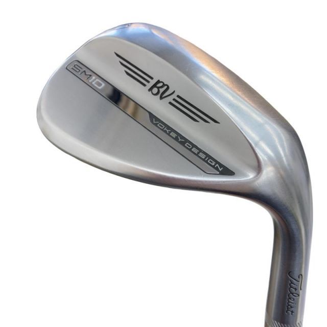 【中古】 タイトリスト VOKEY SPIN MILLED SM10 ツアークロム 60°/08°M ウェッジ WG Dynamic Gold (フレックスS) メンズ 男性用 右利き 右用 Dランク ゴルフクラブ