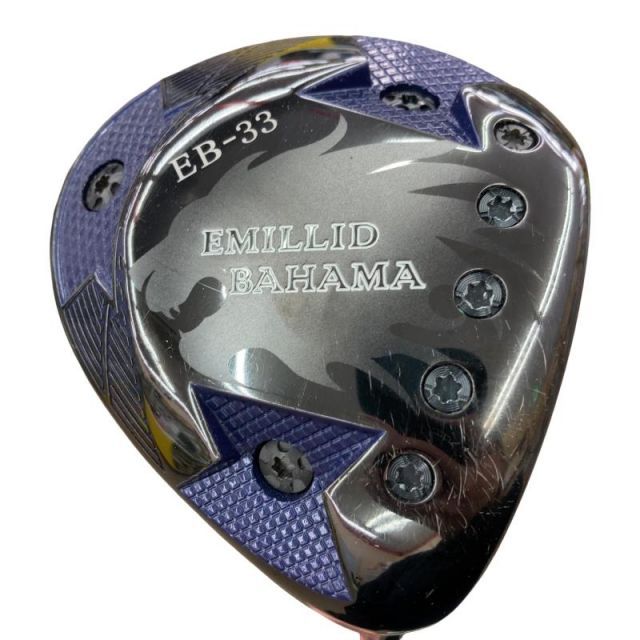 【中古】 エミリッドバハマ EMILLID BAHAMA EB-33 サファイアブルー 1W ドライバー DR リシャフト (フレックスその他) メンズ 男性用 右利き 右用 Cランク ゴルフクラブ