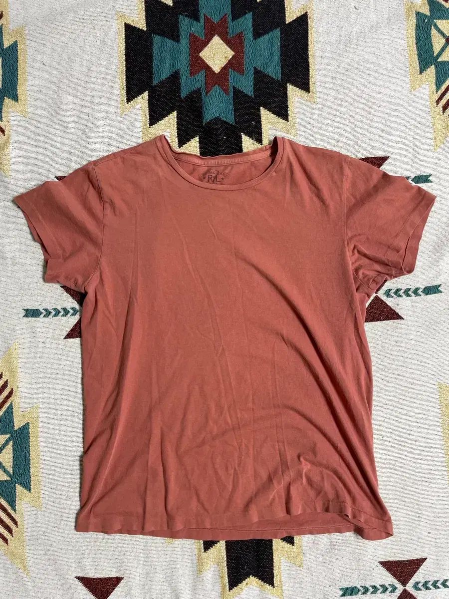 RRL レッド ヴィンテージ Tシャツ (M)