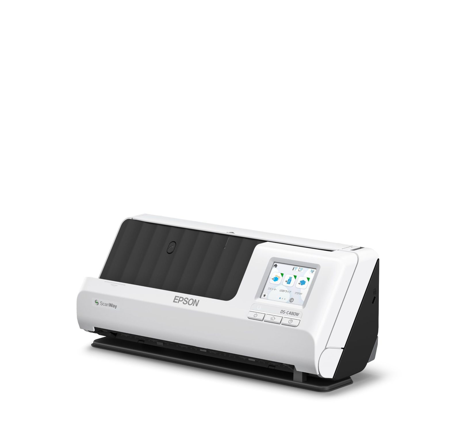 【数量限定】エプソン A4ドキュメントスキャナー DS-C480W (A4シートフィード/毎分30枚/Uターン/2way給紙/PCレス/2.4型タッチパネル/Wi-Fi対応/e-文書モード搭載)