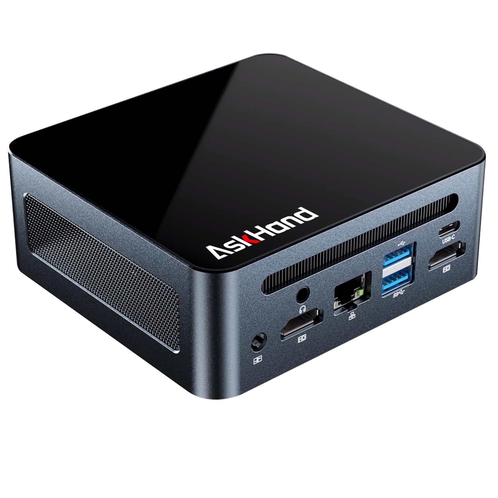 【在庫処分】Win11Pro/WiFi/BT-5.2 一体型PC /DC/RJ45 SSD 256GB LAN RAM 1000M/USB*4/USB-C DDR4 /2*HDMI 8GB スレッド（最大3.7GHz） 4K@60Hz コア 3画面同時出力、家