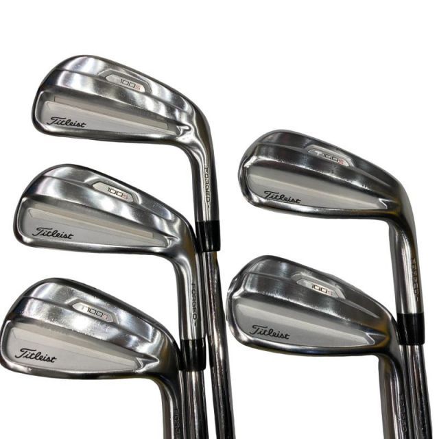 【中古】 タイトリスト Titleist T100S(2021) 5S アイアンセット IR NS PRO MODUS3 TOUR115 (フレックスS) メンズ 男性用 右利き 右用 Cランク ゴルフクラブ