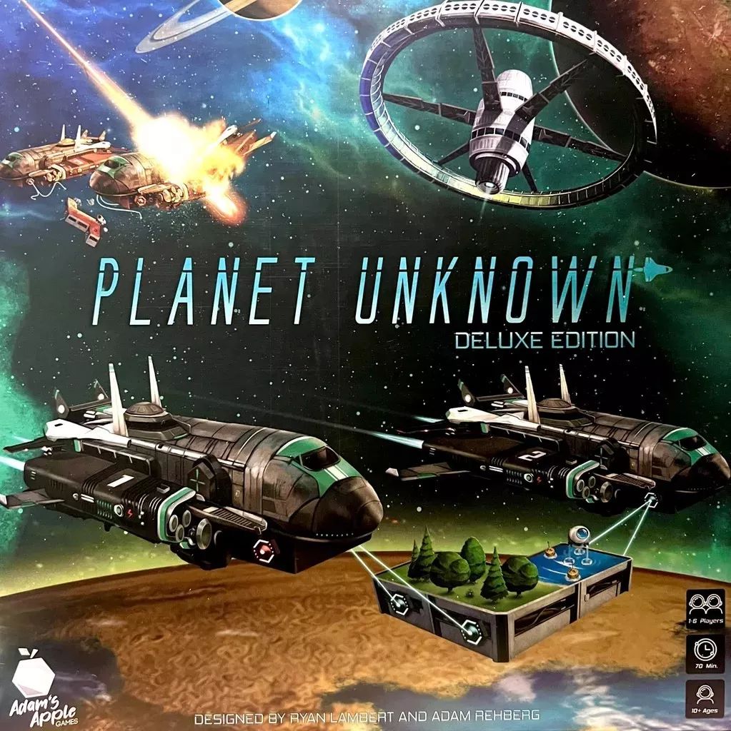 【中古】ボードゲーム プラネット・アンノウン： デラックス・エディション 英語版 (Planet Unknown： Deluxe Edition)