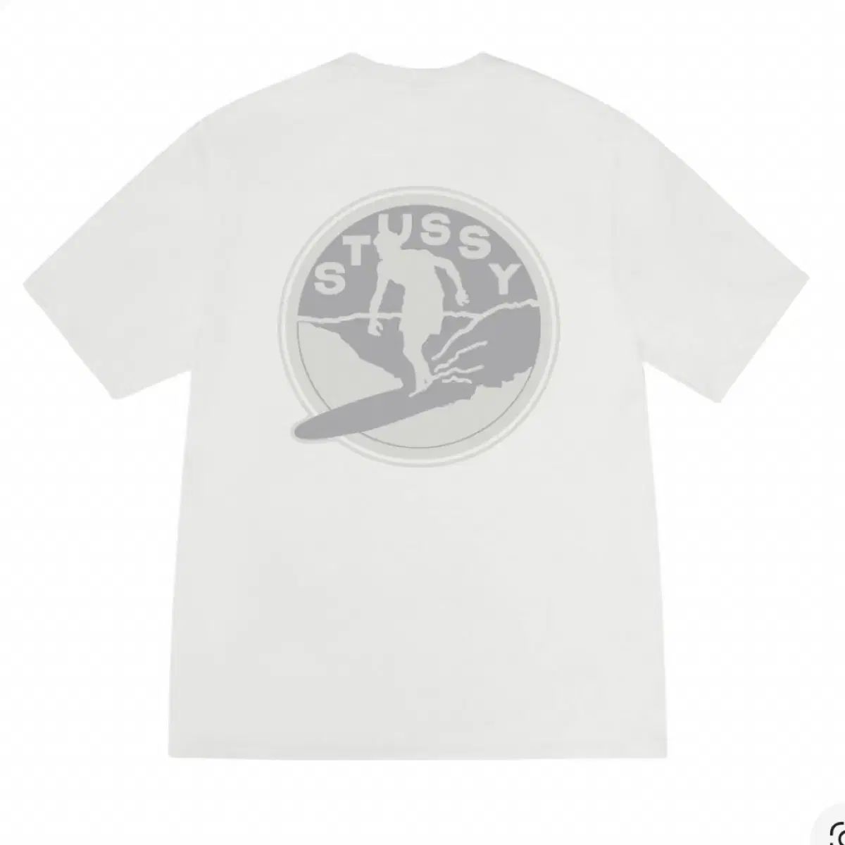 STUサーフクラブ半袖Tシャツ ナチュラル