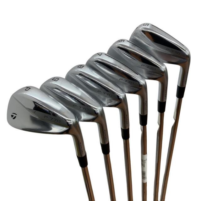 【中古】 テーラーメイド Taylor Made P・770(2020) 6S アイアンセット IR Dynamic Gold EX TOUR ISSUE (フレックスS) メンズ 男性用 右利き 右用 Cランク ゴルフクラブ