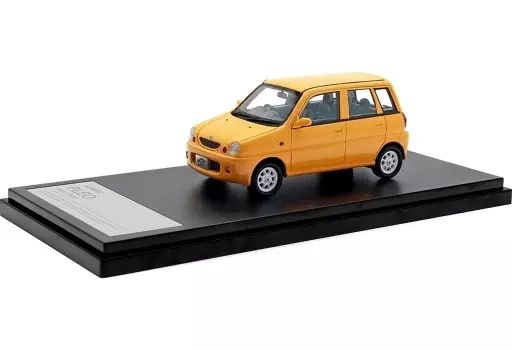 【中古】ミニカー 1/43 SUBARU PLEO NICOT 2002(マンダリンイエロー) 「ハイ・ストーリーシリーズ」 [HS432YE]