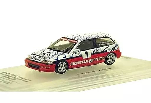 【中古】ミニカー 1/64 Honda シビック EF9 Gr.N 鈴鹿テストカー 1990 Ayrton Senna #1 [IN64-EF9-SENHKS]
