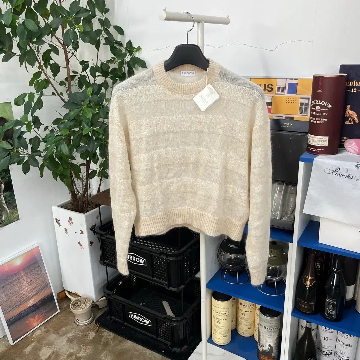 ブルネロクチネリ モヘア ニット 新品 M