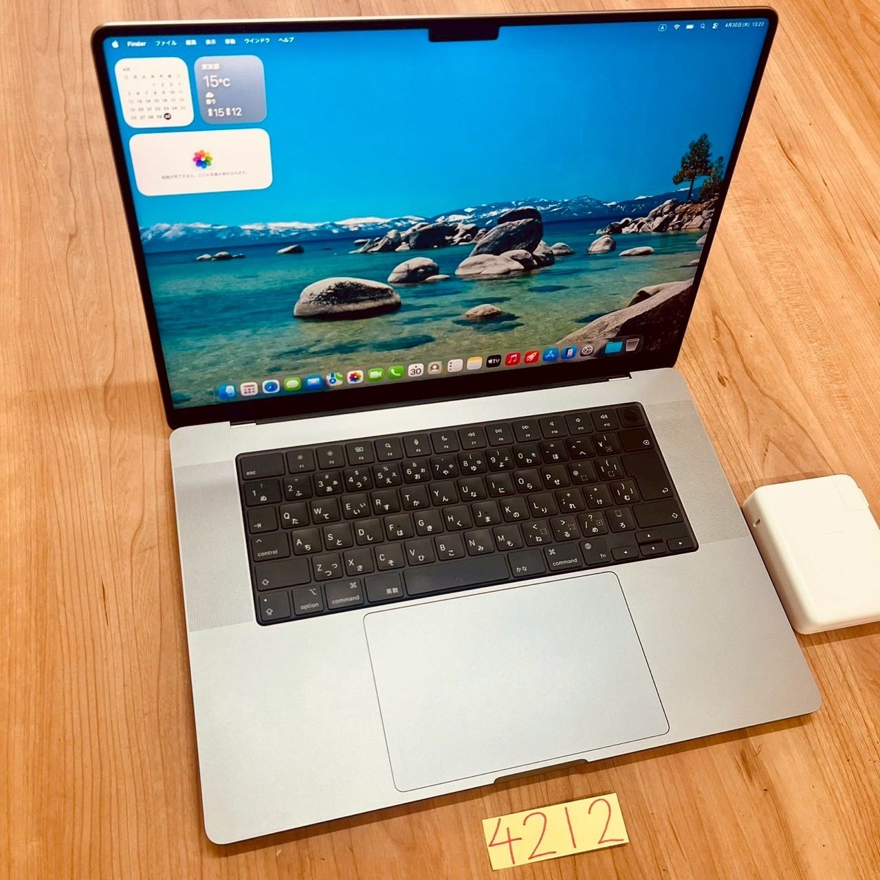 【動作良好】 MacBook pro 16インチ 2021 Apple M1 MAX 64GB 2TB 高性能 カメラ内蔵 動画編集可 ノートPC SSD搭載 macOSインストール済 【4212】