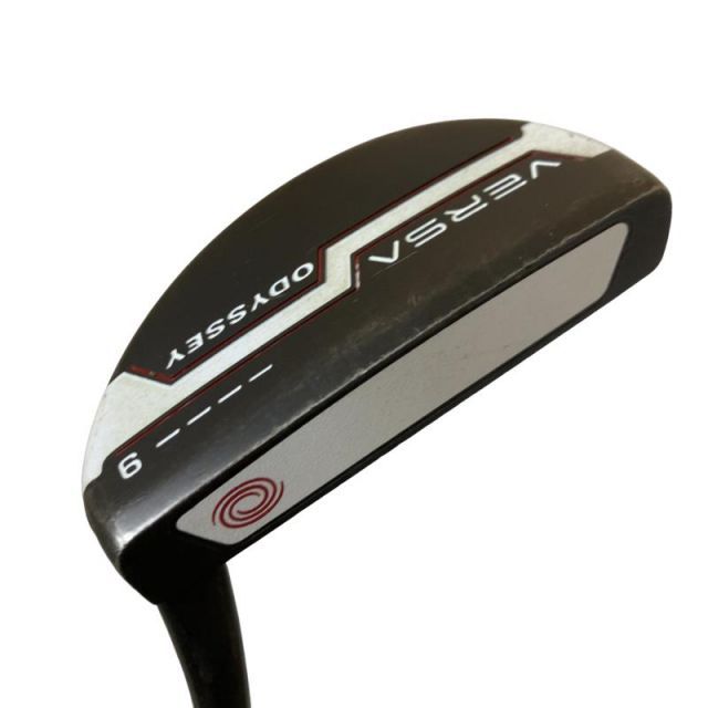 【中古】 オデッセイ VERSA #9 ブラック 33インチ パター PT スチール (フレックスその他) メンズ 男性用 右利き 右用 Cランク ゴルフクラブ