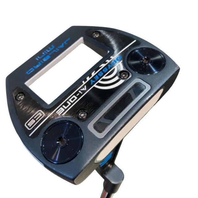【中古】 オデッセイ Ai-ONE GIRAFFE-BEAM JAILBIRD MINI 34インチ パター PT STROKE LAB 90 スチール (フレックスその他) メンズ 男性用 右利き 右用 Bランク ゴルフクラブ