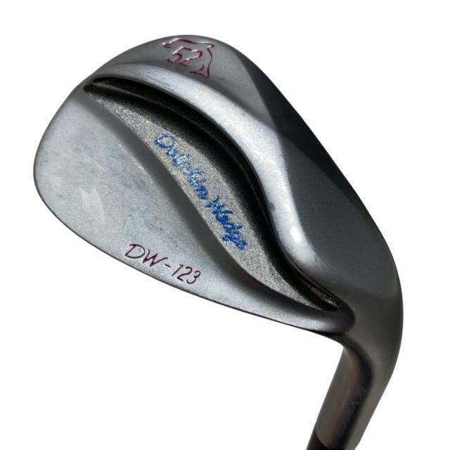 【中古】 キャスコ Dolphin Wedge DW-123 シルバー 52° ウェッジ WG Dolphin DP-231 (フレックスその他) メンズ 男性用 右利き 右用 Cランク ゴルフクラブ