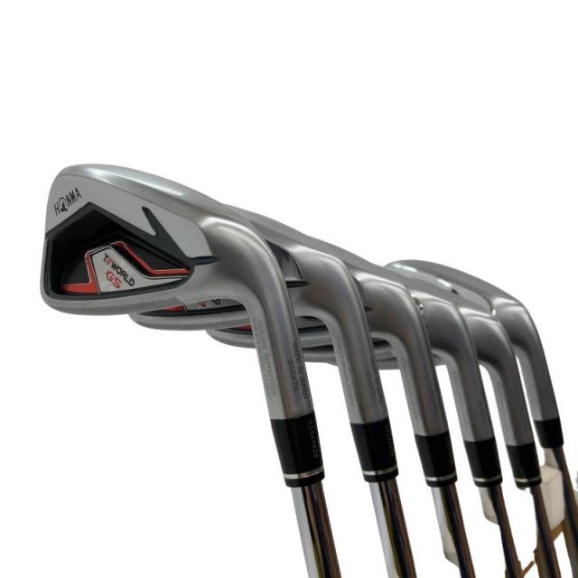 【中古】 本間ゴルフ TOUR WORLD GS 7S アイアンセット IR リシャフト (フレックスその他) メンズ 男性用 右利き 右用 Cランク ゴルフクラブ