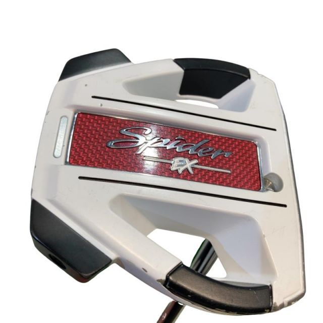 【中古】 テーラーメイド Spider EX GHOST WHITE センターシャフト 33インチ パター PT スチール (フレックスその他) メンズ 男性用 右利き 右用 Cランク ゴルフクラブ