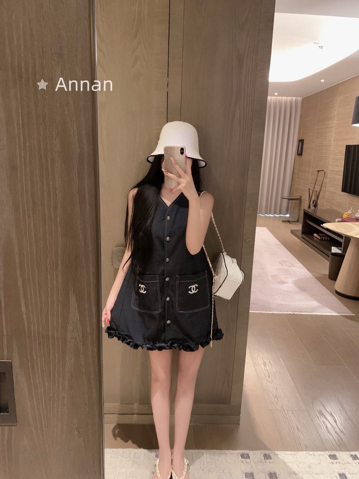 高級美品 状態良 新品 CHANEL シャネル ワンピース レディース