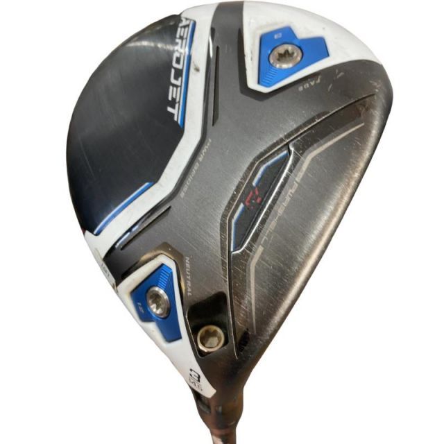 【中古】 コブラ cobra AEROJET LS 3W フェアウェイウッド FW Tour AD for Cobra(AEROJET FW) (フレックスS) メンズ 男性用 右利き 右用 Cランク ゴルフクラブ