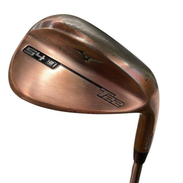【中古】 ミズノ Mizuno T22(カッパー) 54°/12° S ウェッジ WG 純正特注シャフト (フレックスS) メンズ 男性用 右利き 右用 Cランク ゴルフクラブ