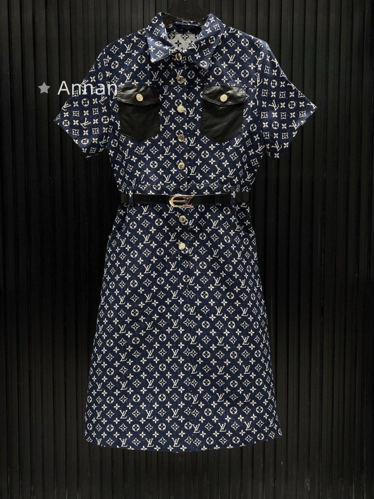 【特価】超美品 限定品 限界価格新品 LV LOUIS VUITTON ルイヴィトン ワンピース レディース