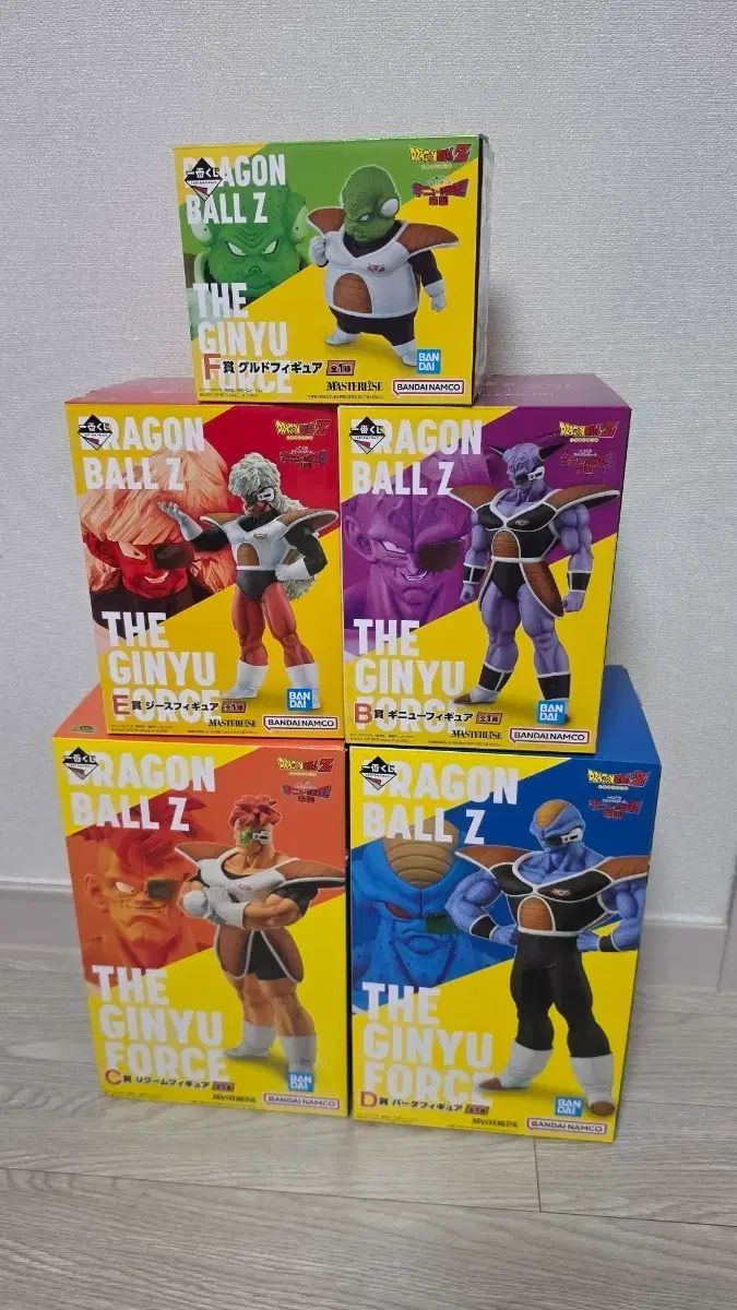 ドラゴンボール 一番くじ ギニュー特戦隊 まとめ