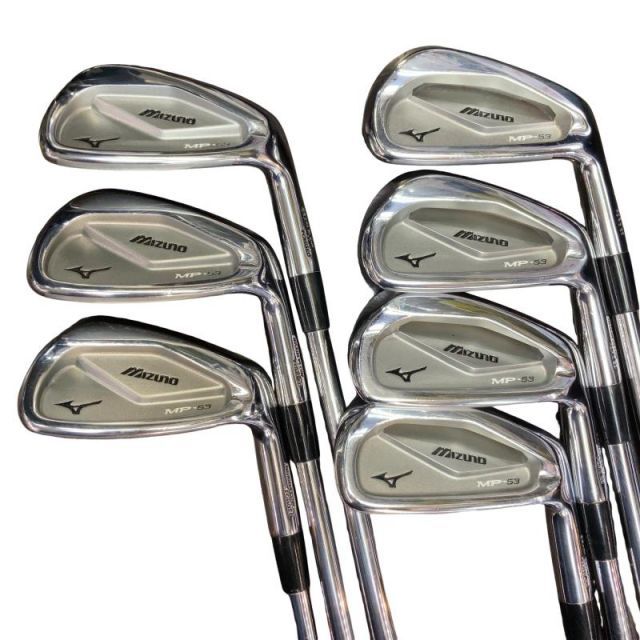 【中古】 ミズノ MP-53 7S アイアンセット IR Dynamic Gold (フレックスS) メンズ 男性用 右利き 右用 Cランク ゴルフクラブ