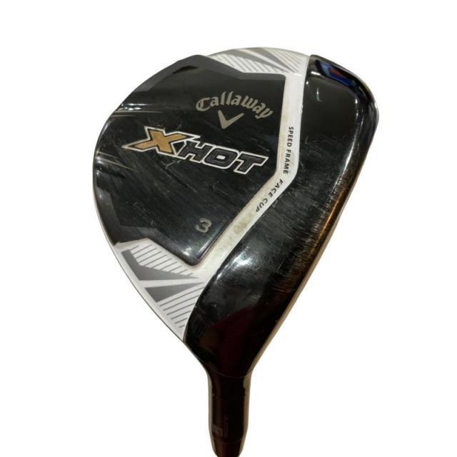 【中古】 キャロウェイ X HOT 3W フェアウェイウッド FW リシャフト (フレックスその他) メンズ 男性用 右利き 右用 Cランク ゴルフクラブ