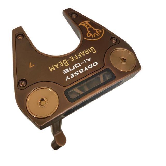 【中古】 オデッセイ Ai-ONE GIRAFFE-BEAM #7 33インチ パター PT STROKE LAB 90 スチール (フレックスその他) メンズ 男性用 右利き 右用 Cランク ゴルフクラブ
