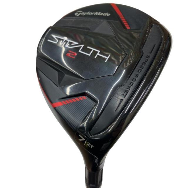 【中古】 テーラーメイド STEALTH2 7W フェアウェイウッド FW TENSEI RED TM50(STEALTH FW) (フレックスR) メンズ 男性用 右利き 右用 Cランク ゴルフクラブ