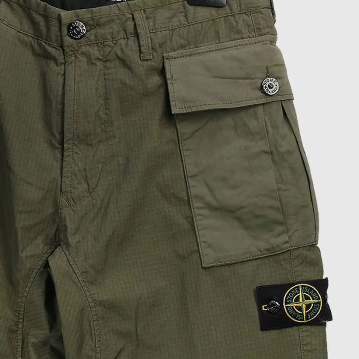 STONE ISLAND ストーンアイランド リップストップ カーゴ パンツ カーキ 34 ほぼ新品