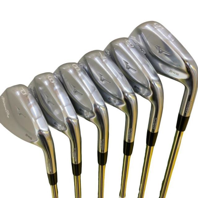 【中古】 ミズノ Mizuno Pro 245 6S アイアンセット IR Dynamic Gold 95 (フレックスS) メンズ 男性用 右利き 右用 Cランク ゴルフクラブ