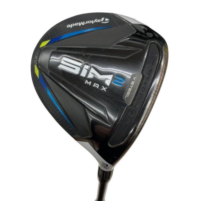 【中古】 テーラーメイド SIM2 MAX 3W USA フェアウェイウッド FW VENTUS BLUE 6(TM) FW (フレックスS) メンズ 男性用 右利き 右用 Cランク ゴルフクラブ