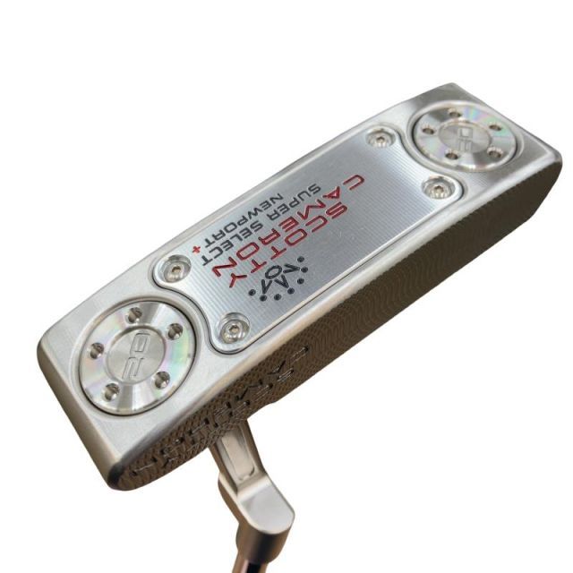 【中古】 タイトリスト SCOTTY CAMERON SUPER SELECT NEWPORT PLUS 33インチ パター PT スチール (フレックスその他) メンズ 男性用 右利き 右用 Bランク ゴルフクラブ