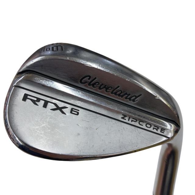 【中古】 クリーブランド Cleveland RTX-6 ZIPCORE ツアーサテン 56°/10° MID ウェッジ WG リシャフト (フレックスその他) メンズ 男性用 右利き 右用 Cランク ゴルフクラブ