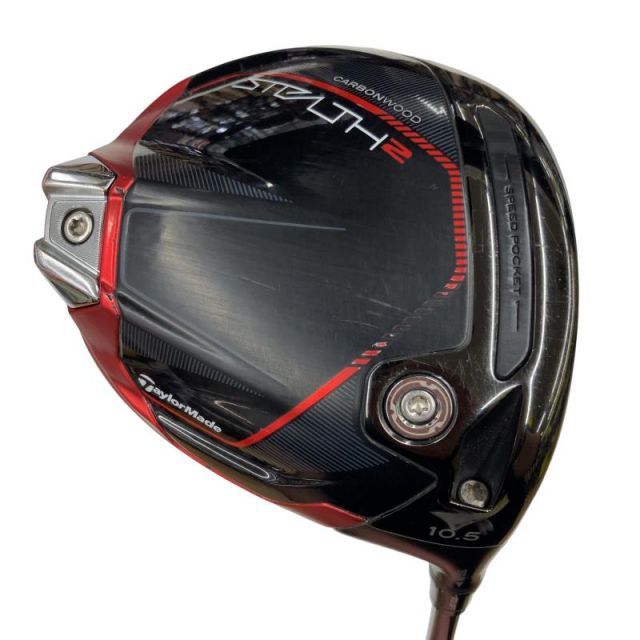 【中古】 テーラーメイド STEALTH2 10.5° ドライバー DR リシャフト (フレックスその他) メンズ 男性用 右利き 右用 Cランク ゴルフクラブ