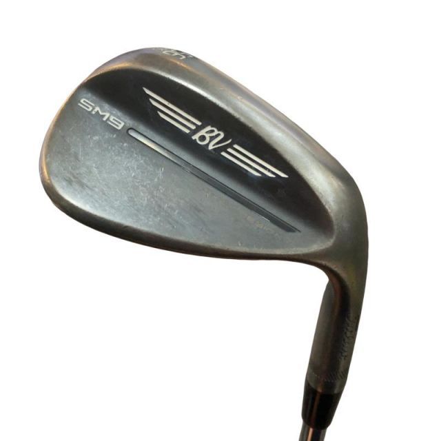 【中古】 タイトリスト VOKEY SPIN MILLED SM9 ジェットブラック 56°/10°S ウェッジ WG Dynamic Gold (フレックスS) メンズ 男性用 右利き 右用 Cランク ゴルフクラブ