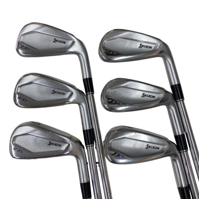 【中古】 ダンロップ SRIXON ZX4 6S アイアンセット IR NS PRO 950GH neo (フレックスS) メンズ 男性用 右利き 右用 Cランク ゴルフクラブ
