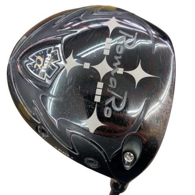 【中古】 RomaRo RomaRo Ray α BLACK 1W ドライバー DR 純正特注シャフト (フレックスS) メンズ 男性用 右利き 右用 Cランク ゴルフクラブ