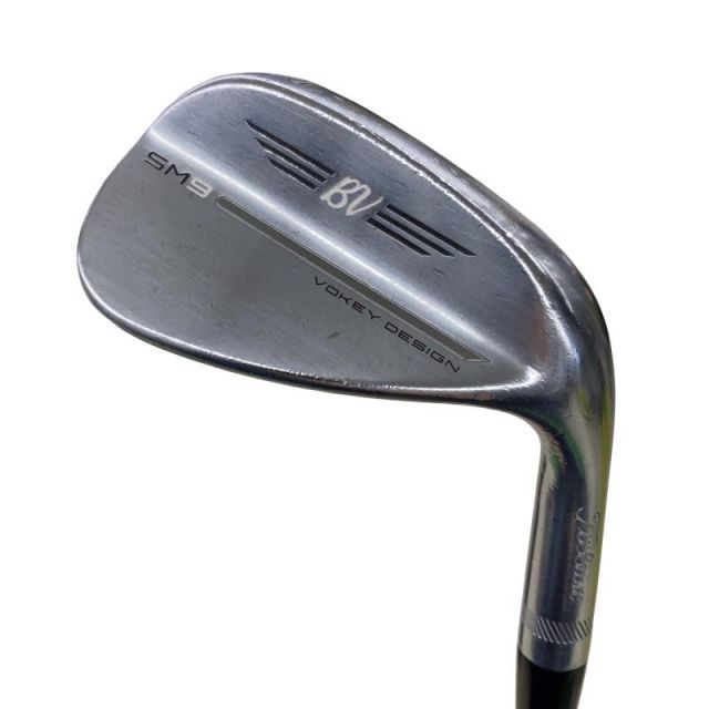 【中古】 タイトリスト VOKEY SPIN MILLED SM9 ツアークロム 52°/12°F ウェッジ WG BV 105 (フレックスその他) メンズ 男性用 右利き 右用 Cランク ゴルフクラブ