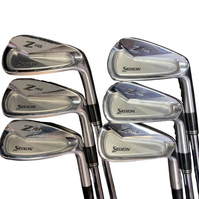 【中古】 ダンロップ SRIXON Z765 6S アイアンセット IR Dynamic Gold (フレックスS) メンズ 男性用 右利き 右用 Cランク ゴルフクラブ