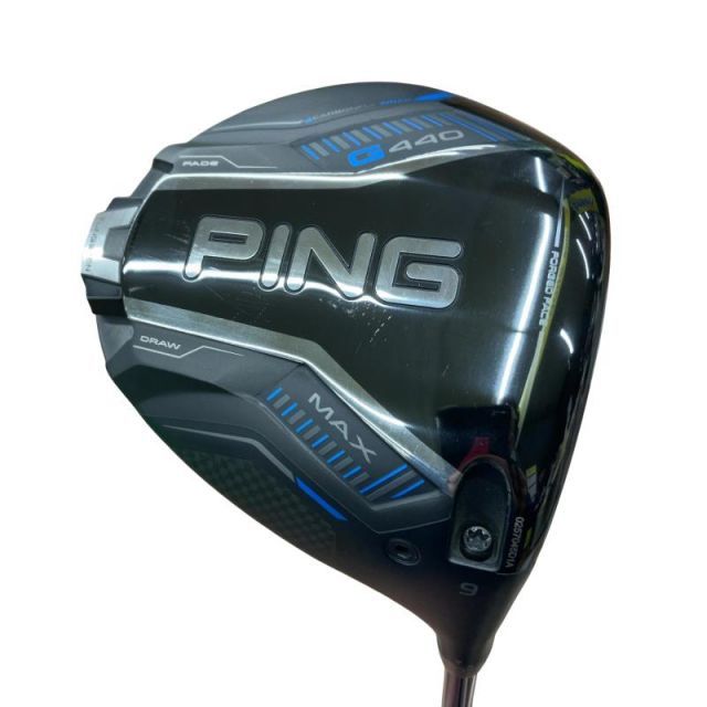 【中古】 ピン G440 MAX 9° ドライバー DR 純正特注シャフト (フレックスS) メンズ 男性用 右利き 右用 Cランク ゴルフクラブ