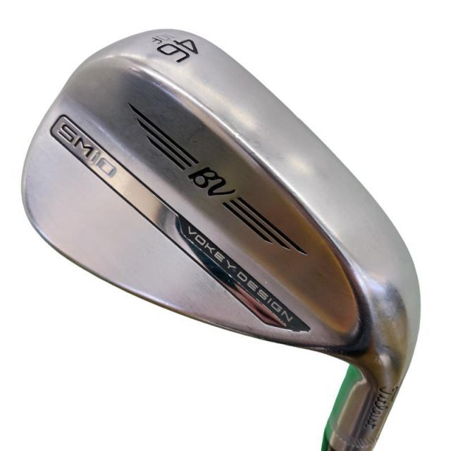 【中古】 タイトリスト VOKEY SPIN MILLED SM10 ツアークロム 46°/10°F ウェッジ WG BV 105 (フレックスその他) メンズ 男性用 右利き 右用 Cランク ゴルフクラブ