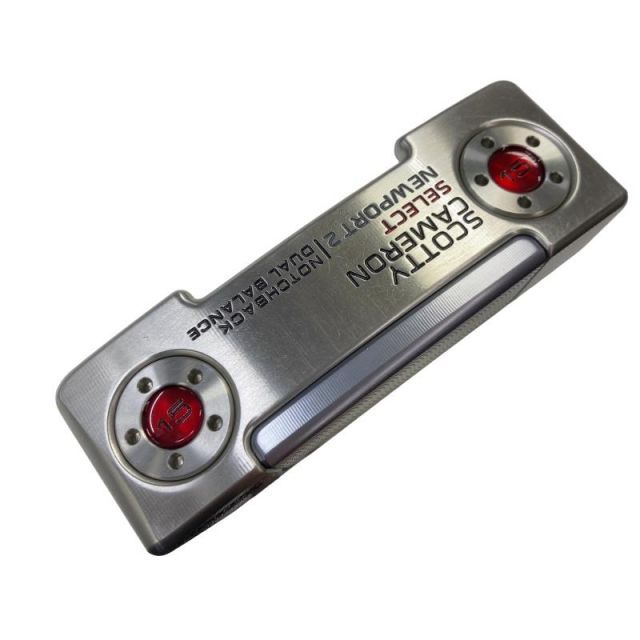 【中古】 タイトリスト SCOTTY CAMERON select NEWPORT 2 NOTCHBACK(2016) DUAL BALANCE 37インチ パター PT スチール (フレックスその他) メンズ 男性用 右利き 右用 Bランク ゴルフクラブ