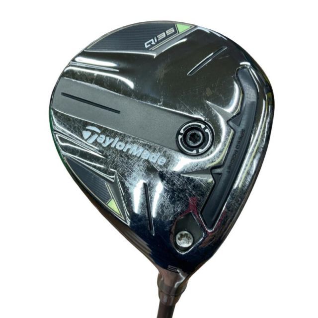 【中古】 テーラーメイド Qi35 5W フェアウェイウッド FW 純正特注シャフト (フレックスS) メンズ 男性用 右利き 右用 Cランク ゴルフクラブ
