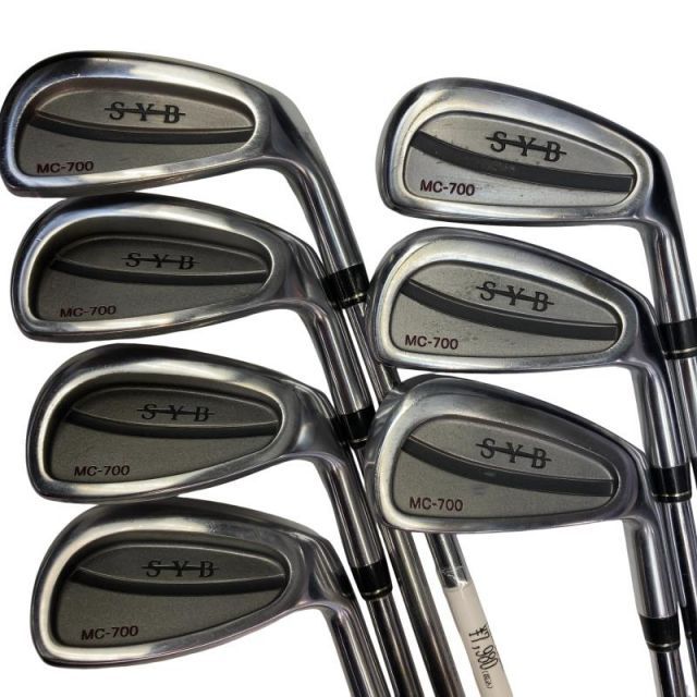 【中古】 コンセプト(SYB) MC-700 8S アイアンセット IR スチール (フレックスS) メンズ 男性用 右利き 右用 Cランク ゴルフクラブ
