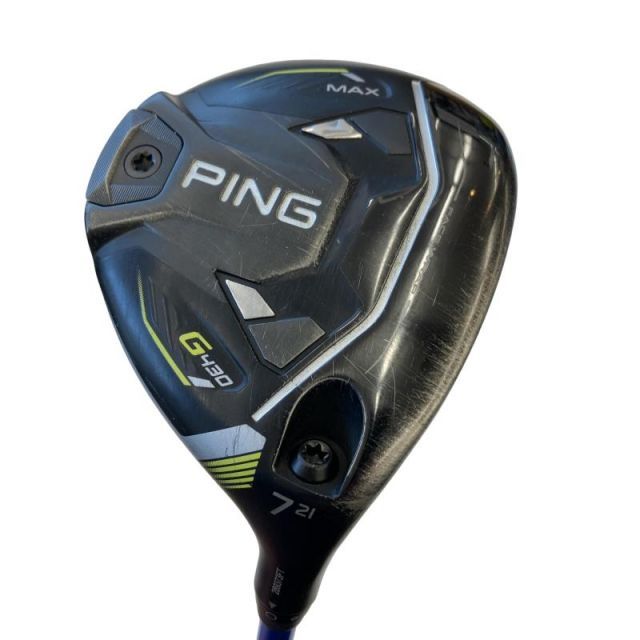 【中古】 ピン G430 MAX 7W フェアウェイウッド FW リシャフト (フレックスその他) メンズ 男性用 右利き 右用 Cランク ゴルフクラブ